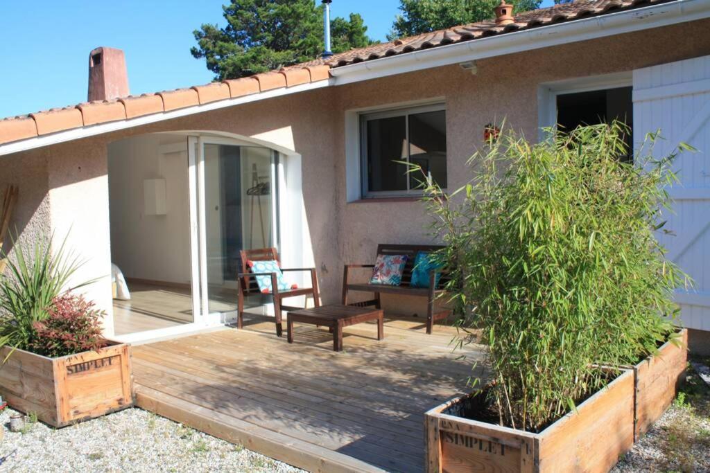 Grande Maison Familiale Piscine Et Jardin Gujan-Mestras Exterior photo